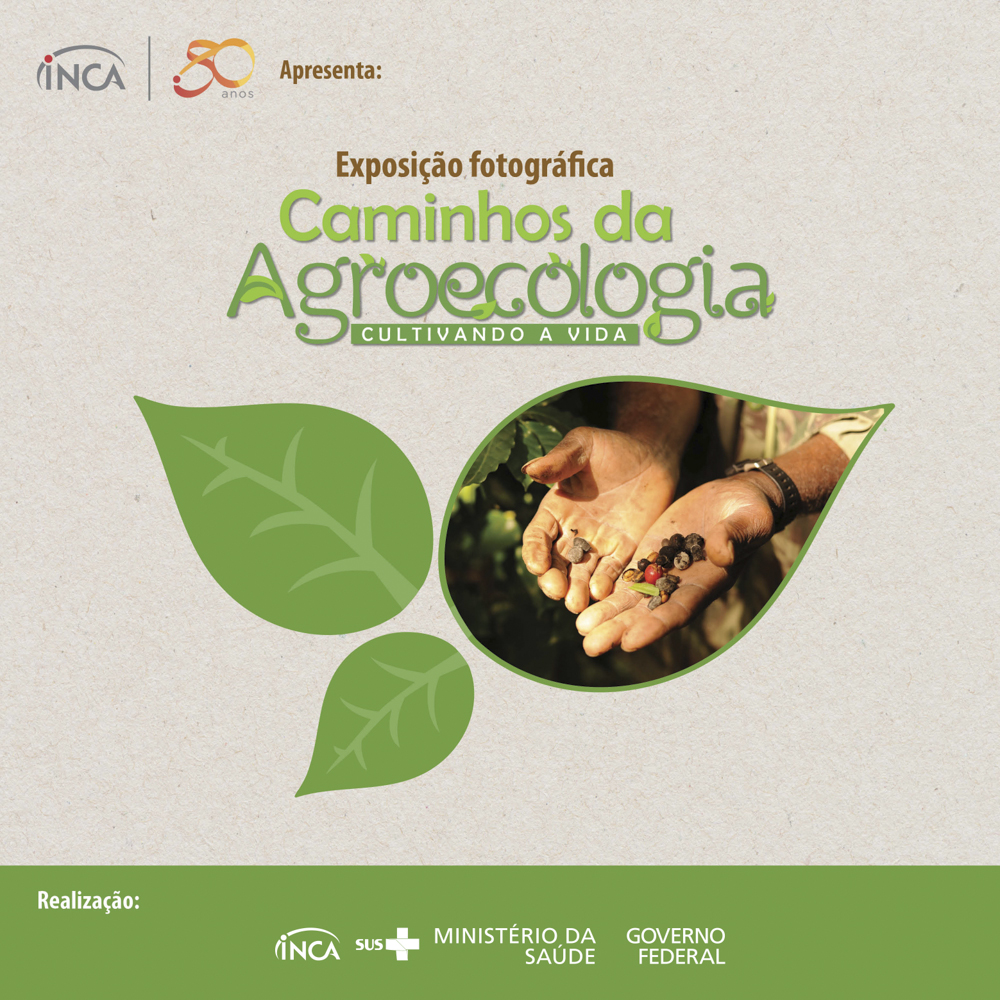 Exposição fotográfica "Caminhos da agroecologia: cultivando a vida".