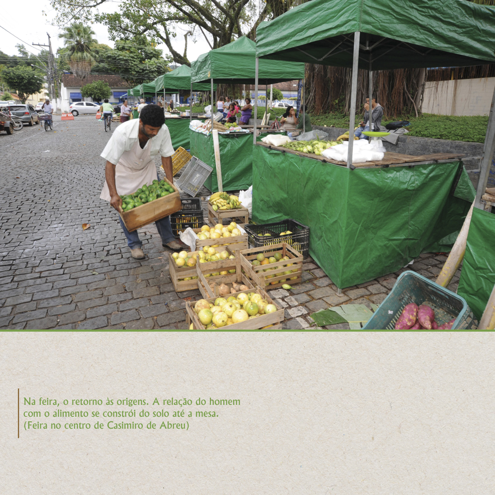 Na feira, o retorno às origens.