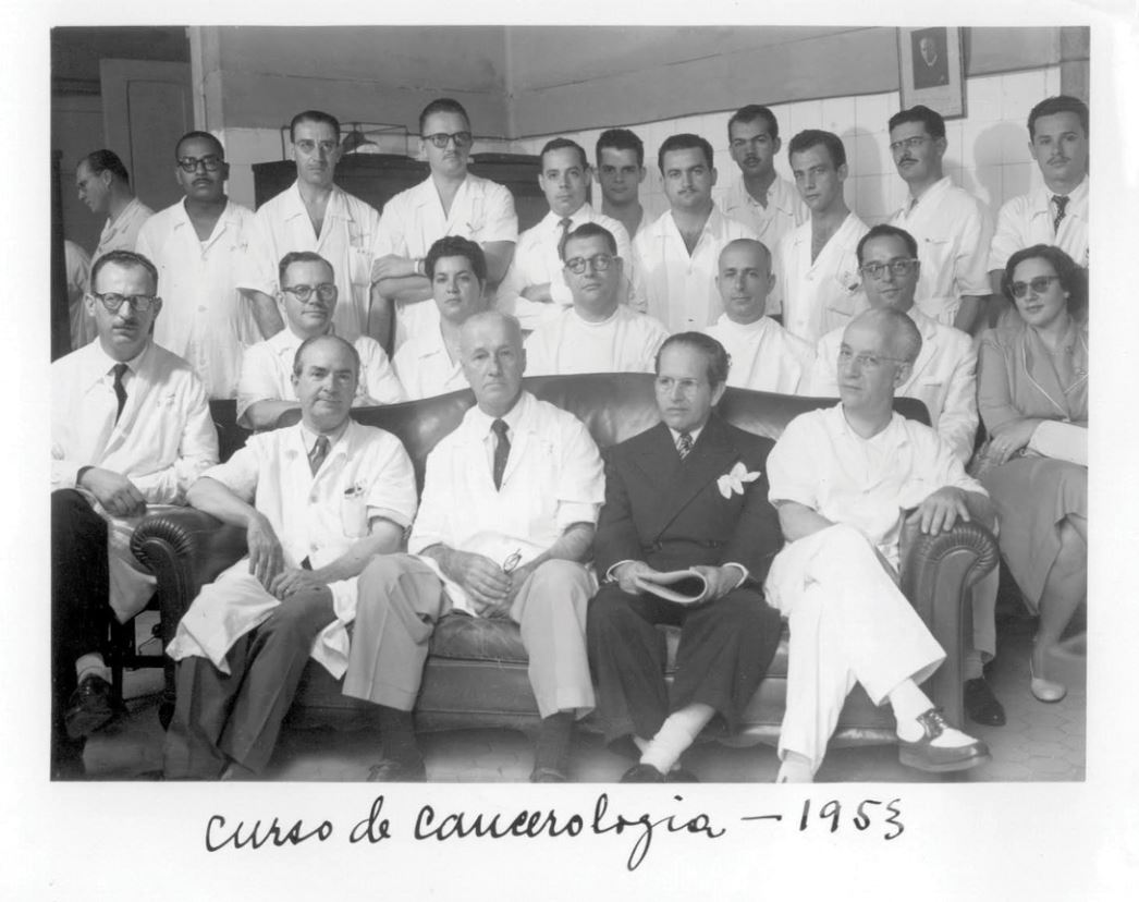 Turma do curso de cancerologia, 1953
