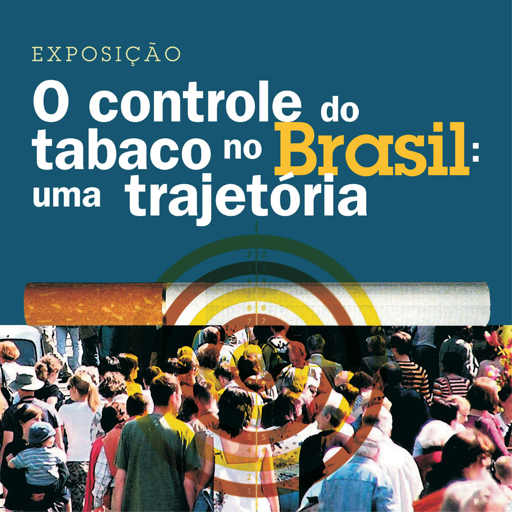 Abertura. Título: "O controle do tabaco no Brasil: uma trajetória".