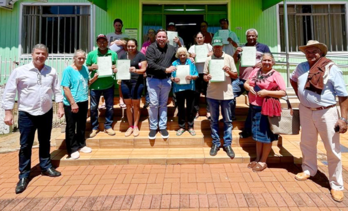 Titulação de famílias na área da Braviaco (PR)