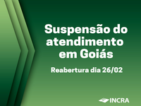 Atendimento ao público continua suspenso em Goiás
