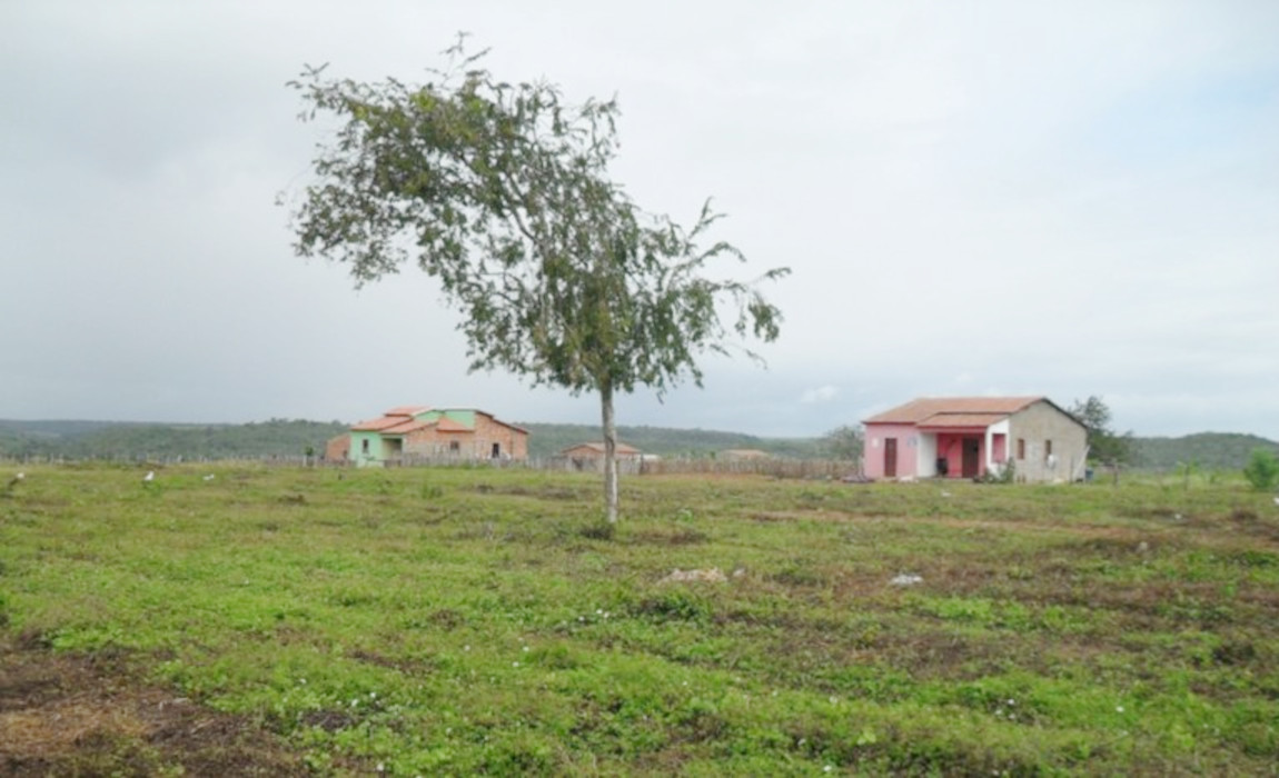 Assentamento de reforma agrária na Bahia