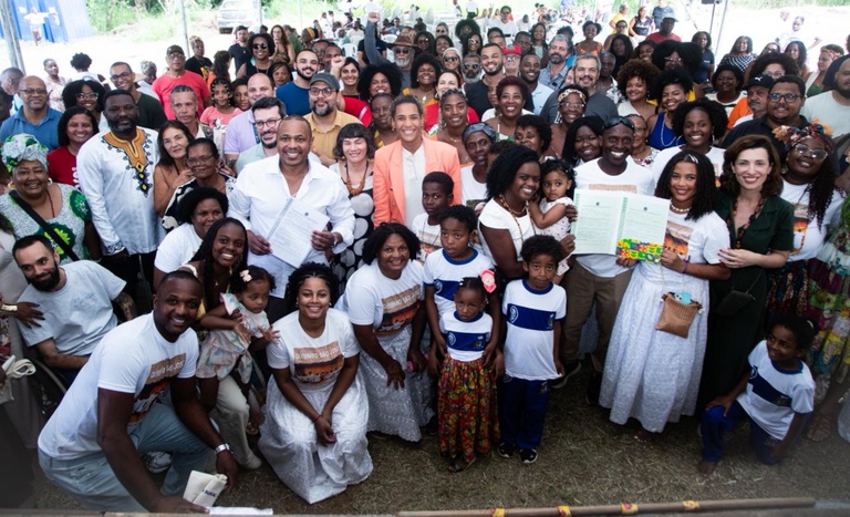 Comunidade quilombola em Valença (RJ) celebra titulação coletiva do território
