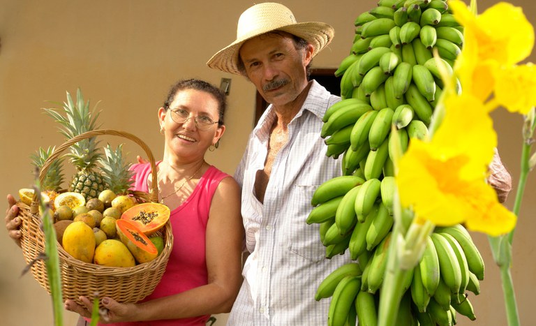 Família assentada