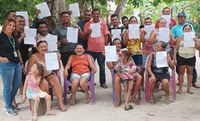 Famílias assentadas por meio de edital de seleção recebem CCU
