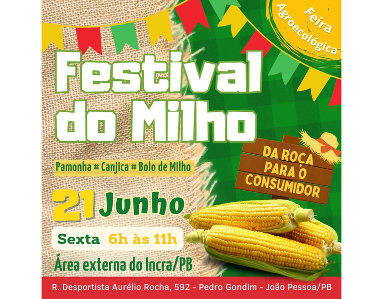 Festival do Milho da feira da agricultura familiar do Bairro dos Estados em 21 junho 2024.jpeg