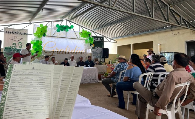 Incra Goiás entrega 243 títulos definitivos