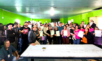Incra entrega títulos de domínio a 59 famílias do projeto de assentamento Regina (RS)