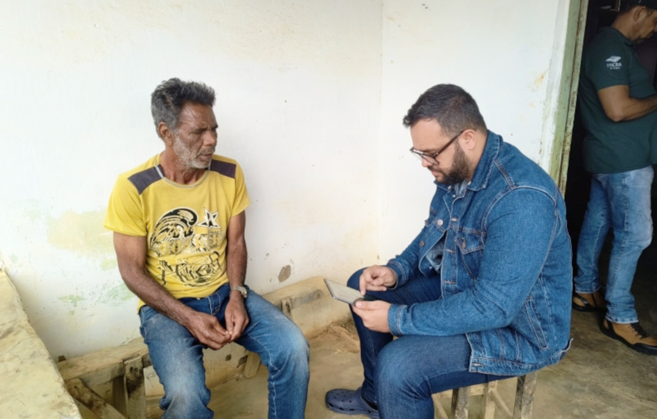 Supervisão ocupacional em assentamento na Bahia