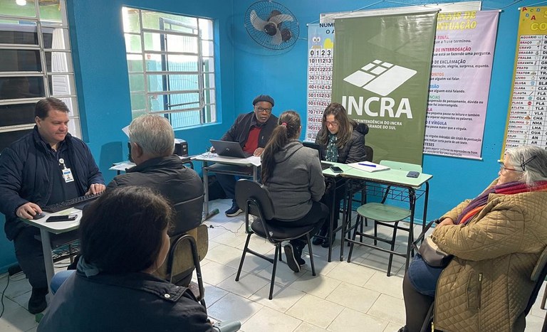 Incra no Rio Grande do Sul realiza mutirão de cidadania em Pedras Altas