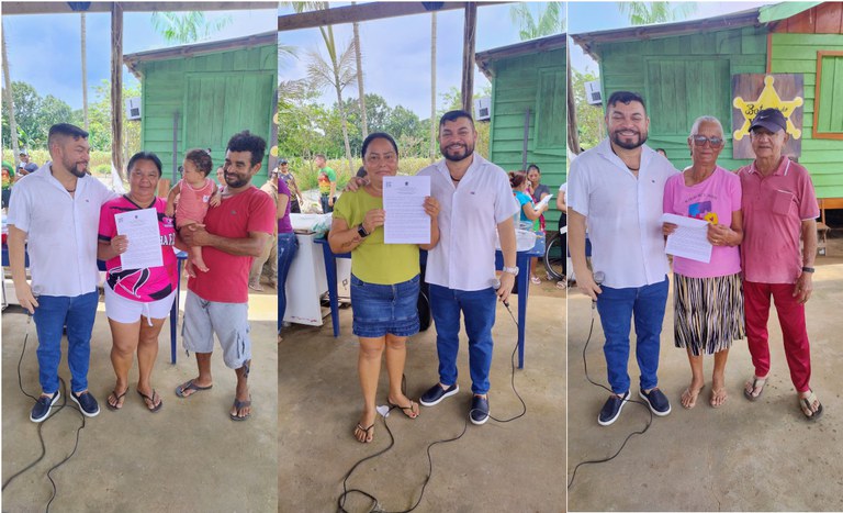 Assinatura de contratos do Crédito Instalação no PDS Cachoeira em Iranduba (AM)