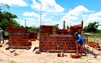 Assentados comemoram construção de casas no Rio Grande do Norte