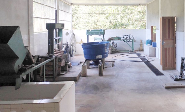 Agroindústria em assentamento capixaba