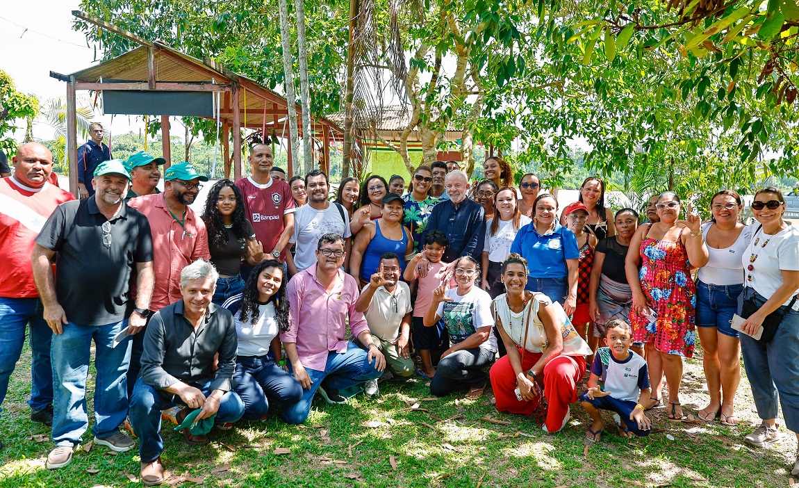 Assentamento Agroextrativista Ilha Grande recebe presidente da república na agenda da COP30