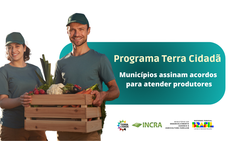 Acordos do programa Terra Cidadã