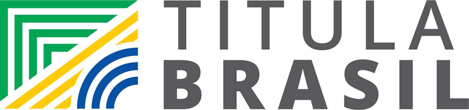Marca do Programa Titula Brasil - horizontal
