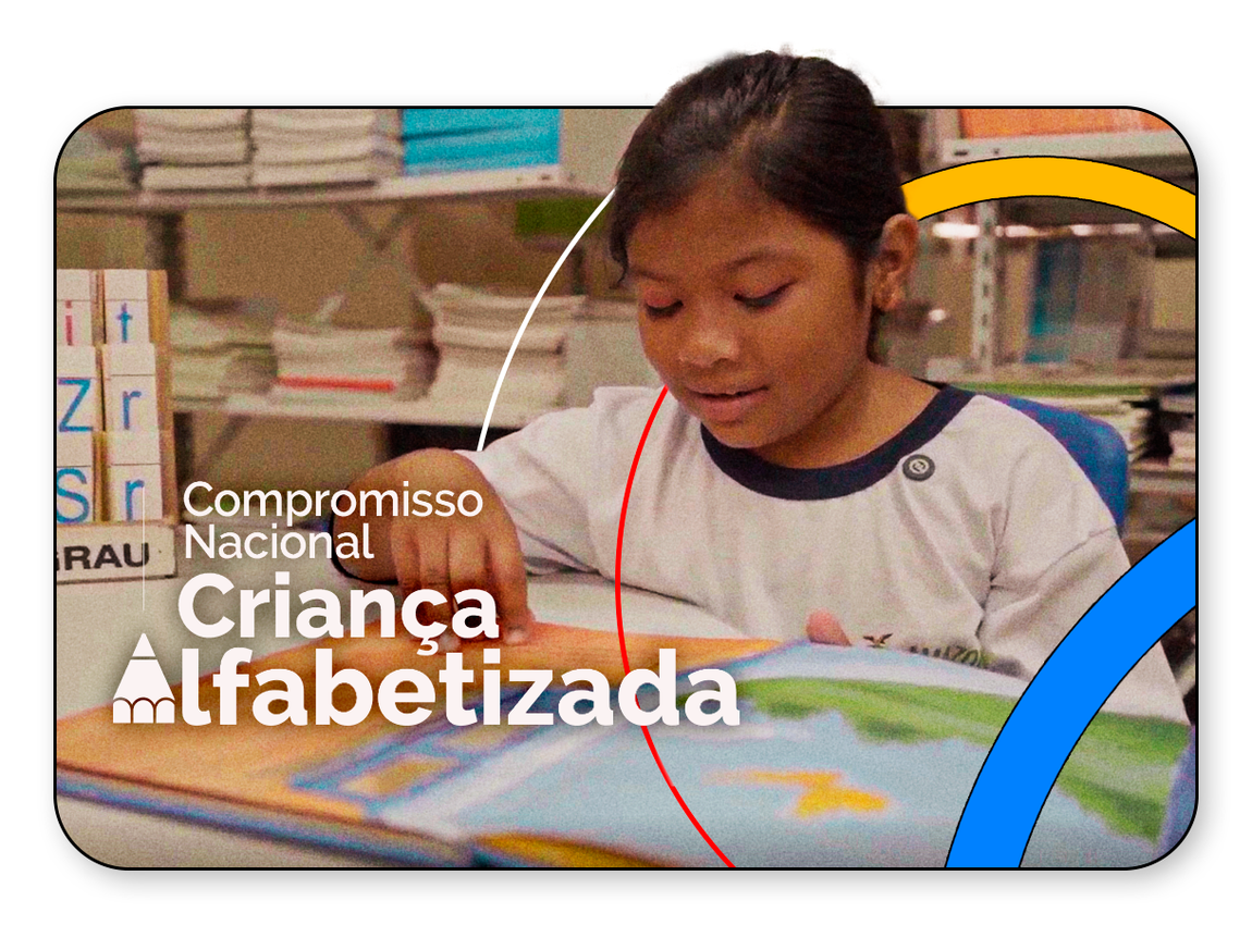 Botão para acessar o Criança Alfabetizada