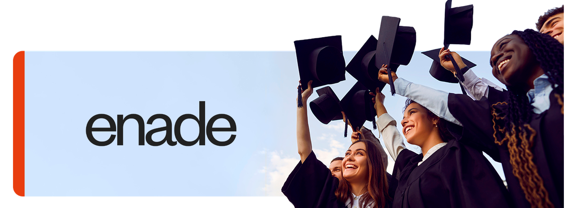 Capa da página do Enade