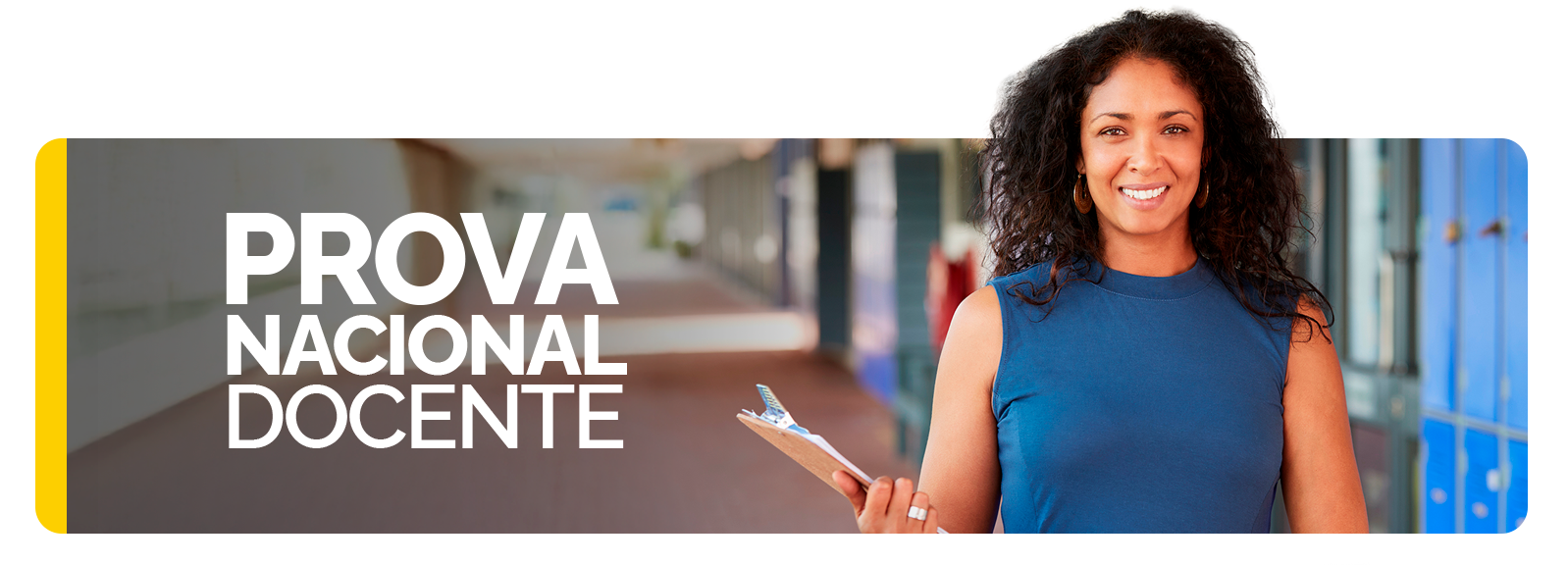 Capa da página Prova Nacional Docente