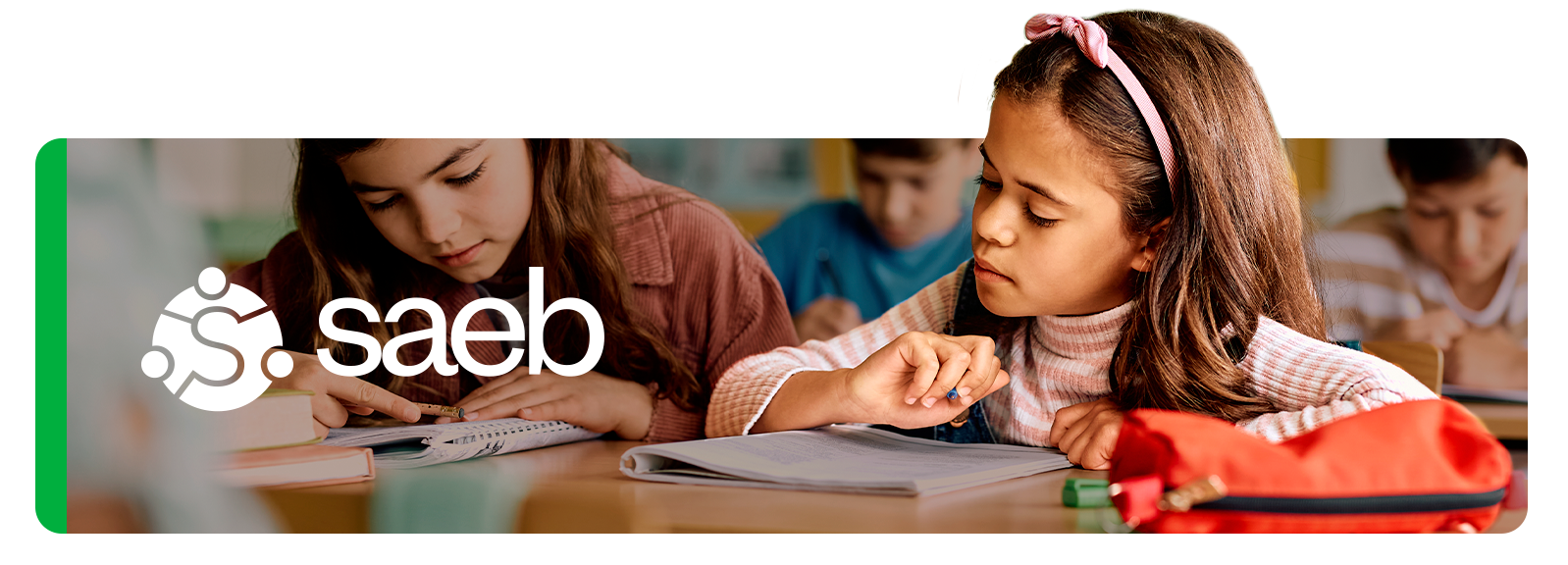 Capa da página do Saeb