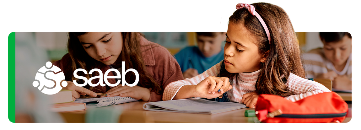 Capa da página do Saeb