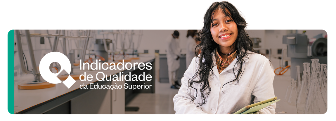 Capa dos Indicadores de Qualidade da Educação Superior