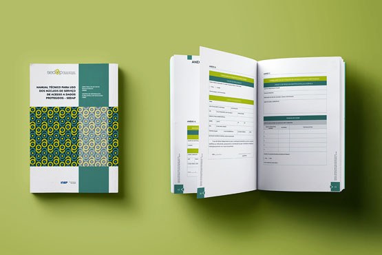 Manual técnico para uso do Sedap in loco está disponível no portal do Inep. Imagem: Reprodução/ Inep.