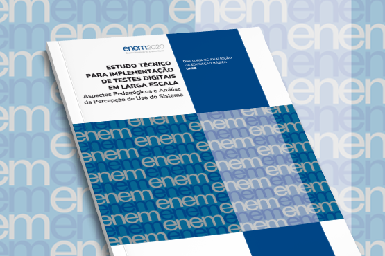 Estudo faz parte do processo de transição progressiva da modalidade de aplicação do Enem realizado em papel para um formato em computador. Créditos: Ascom/Inep.