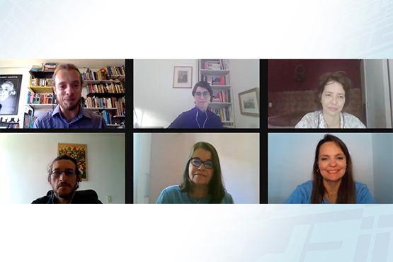 Estudo foi apresentado por Inês Filipa Pereira e Daniela Papelbaum, ambas do Departamento Nacional do Senac. Foto: Quintas da EPT/Reprodução