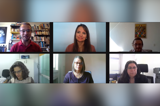 Última transmissão da Quintas da EPT contou com a participação da diretora de Estudos Educacionais do Inep, Michele Melo, e da diretora de Políticas e Regulação da Educação Profissional e Tecnológica do MEC, Marilza Regattieri. Foto: Quintas da EPT/Reprodução.