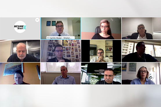 Camilo Mussi explicou todo o projeto e a logística para a aplicação do Enem Digital. 