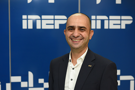 Daniel Rogerio tem o objetivo de ampliar os procedimentos digitais do Inep. Créditos: Luís Fortes/MEC