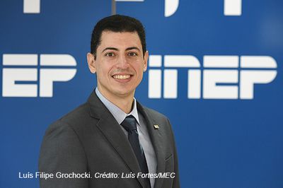 Doutor em Política Educacional, Luís Filipe Grochocki já foi Assessor da Secretaria de Regulação e Supervisão da Educação Superior (Seres/MEC). Crédito: Luís Fortes/MEC