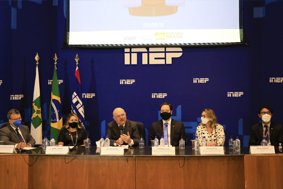 Resultados do Ideb 2019 foram apresentados em coletiva de imprensa, na sede do Inep