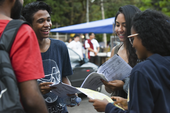 Cartão de Confirmação de Inscrição pode ser acessado na Página do Participante. Crédito: Mariana Leal/MEC