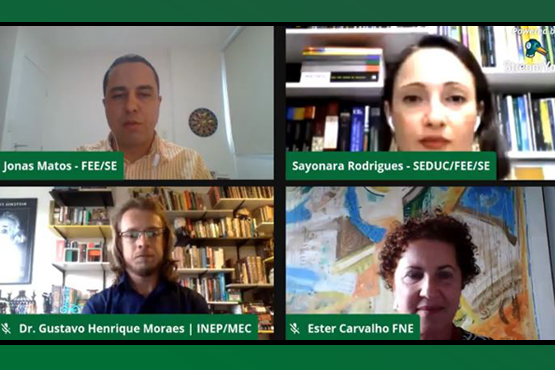 O relatório descreve o desenvolvimento das 20 metas do PNE por meio do acompanhamento de 57 indicadores numéricos, descritos ao longo de 572 páginas. Crédito: Canal Educação Sergipe/Reprodução