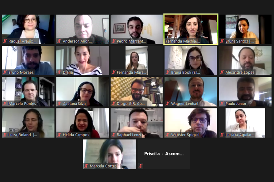 Presidente do Inep, Alexandre Lopes, participa de workshop sobre projeto de modernização das seleções de servidores temporários / Reprodução Zoom