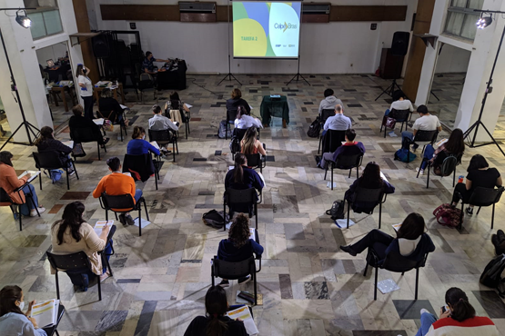 Os resultados do exame serão divulgados no Diário Oficial da União (DOU) e no Sistema Celpe-Bras. Crédito: Rafael López/Coordenação do Posto Aplicador do Instituto de Cultura Uruguaio-Brasileiro de Montevidéu