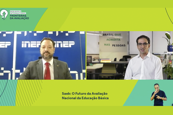 Novo Saeb contará, já em 2022, com provas digitais a partir do 5º ano do ensino fundamental até a 3ª série do ensino médio. Crédito: Fundação Lemann/Reprodução