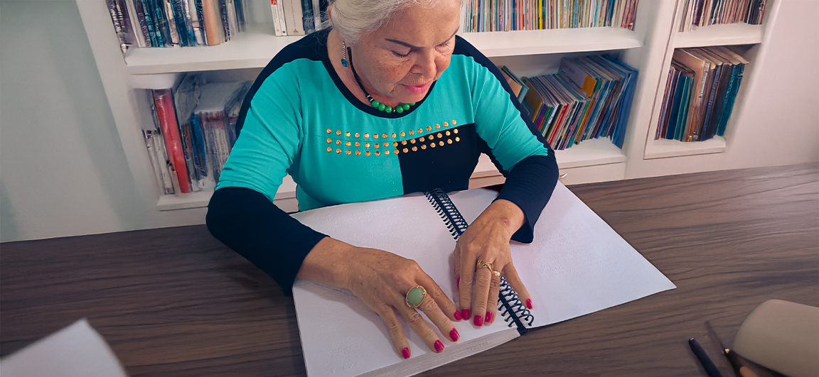 A edição de 2020 do Enem utilizou, pela primeira vez, a escrita e a correção da redação em Braille