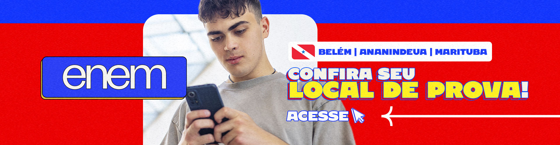 Enem Belém, Ananindeua, Marituba - Confira seu local de prova