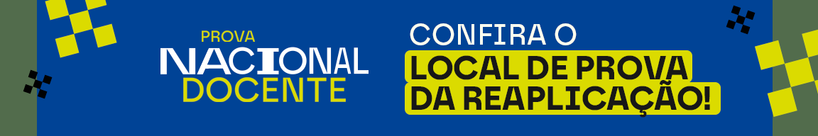 banner pnd locais de provas reaplicação