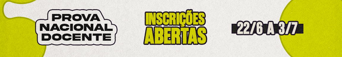 Banner PND: inscrições abertas.