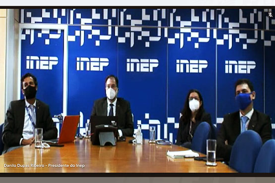 Gestores do Instituto apresentaram indicadores de performance e desempenho dos serviços da Autarquia e as medidas de aprimoramento no que diz respeito à governança. Crédito: Reprodução