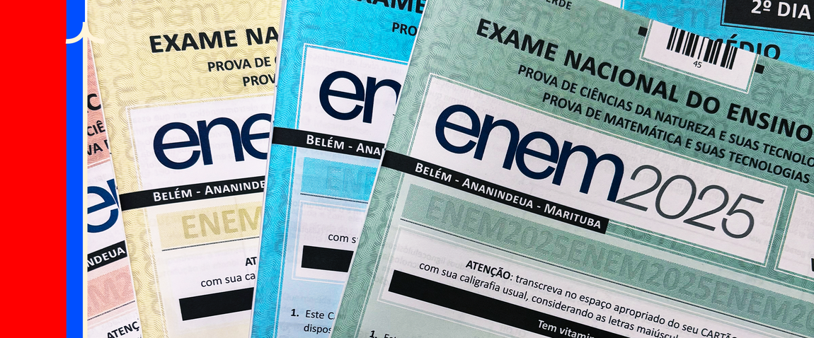 Enem Pará: divulgados gabaritos e Cadernos de Questões do 2º dia
