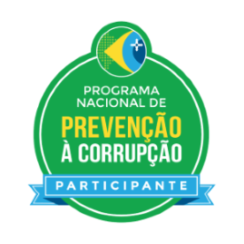 Selo participante PNPC (Programa Nacional de Prevenção à Corrupção)