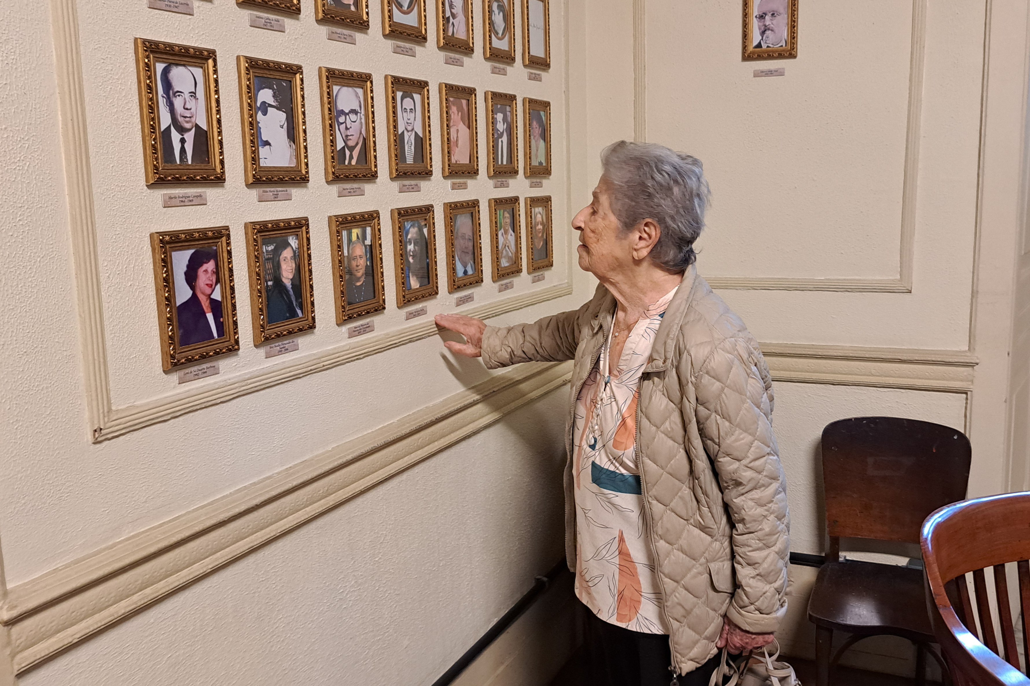 Gioconda revisitou lembranças de sua passagem pelo INES