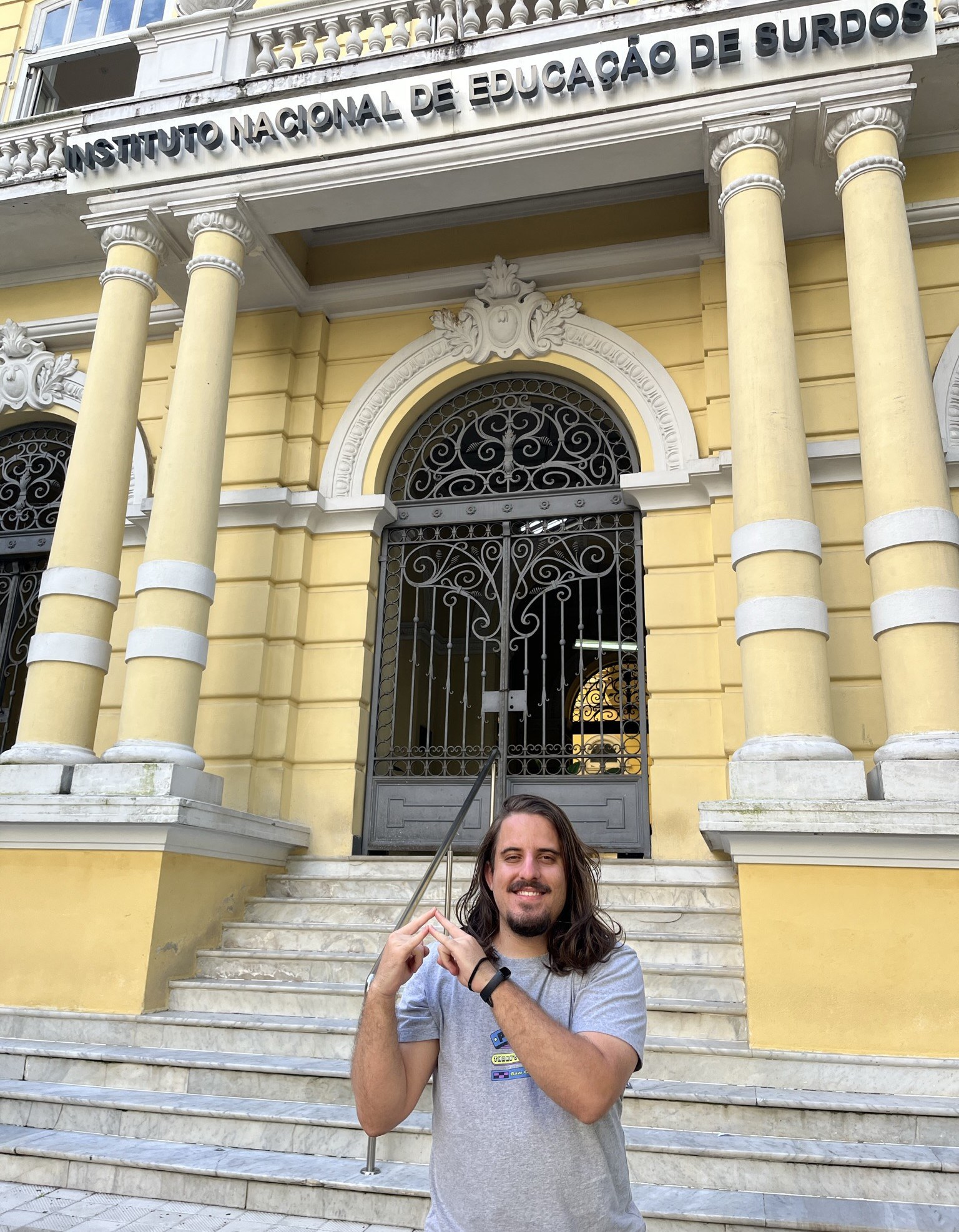 Darley Nunes iniciou o mestrado no INES em 2022