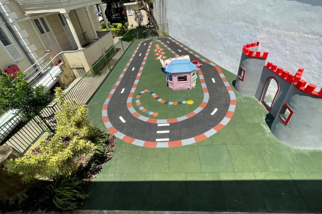 Sedin já tem parquinho, piscina e salas de aula quase prontas